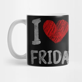 i love Friday Mug